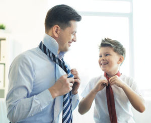 father son tie